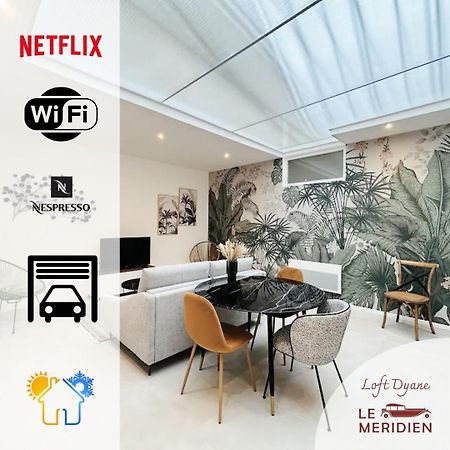 Loft Dyane - Le Meridien #Parking #Lave-Linge #Clim #Netflix Charbonnieres-les-Bains Luaran gambar